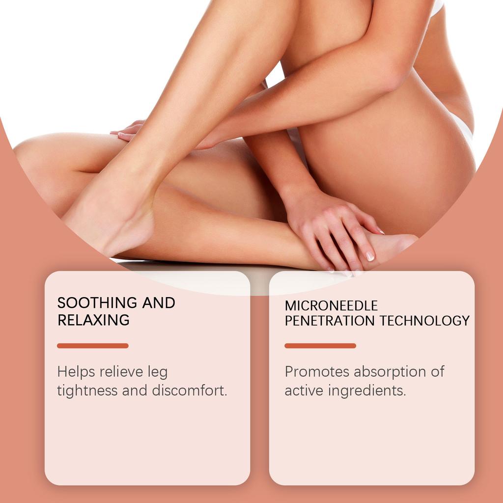 The Microneedle Patch For Relieving Varicose Veins In The Legs Improves Blood Circulation, Providing Breathability And Comfort.