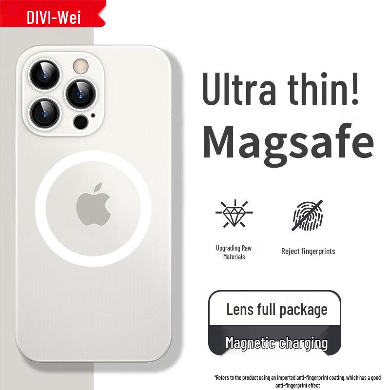 DIVI Ultra-Thin Matte Translucent Shockproof iPhone Case