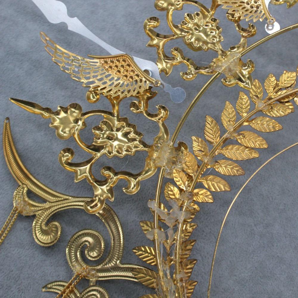 Vintage Handmade Sun Goddess Headwear Gothic Lolita Tiara DIY Crown Material Kits Wedding Headpiece