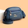 New High Quality Shoulder Bag for Winter  Simple Saddle Bag  Fashionable Solid Color Crossbody Bag
