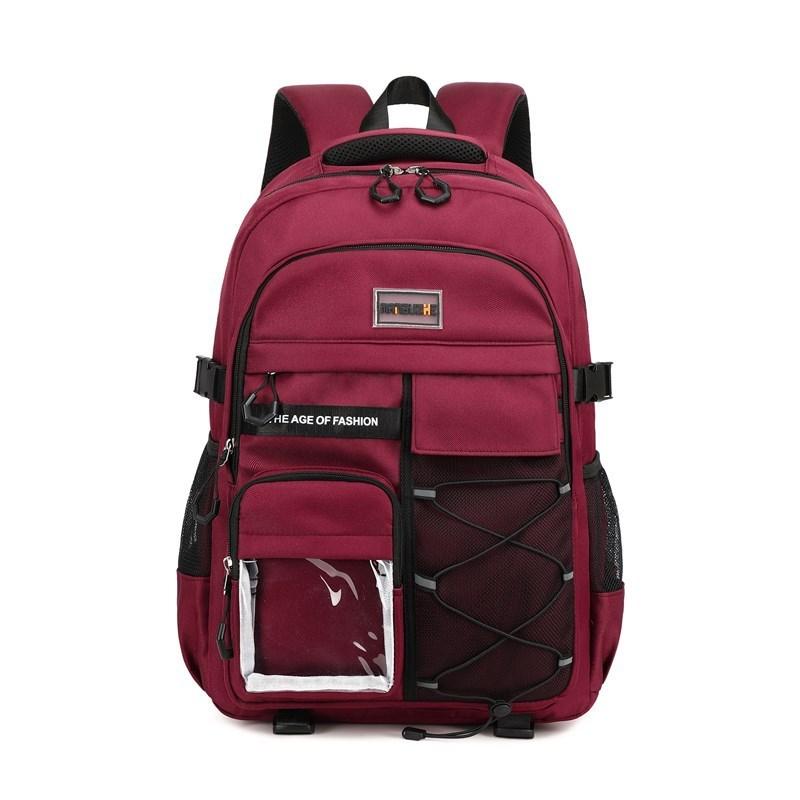 External Trade Large Capacity Travel Backpack With Nylon For School Students