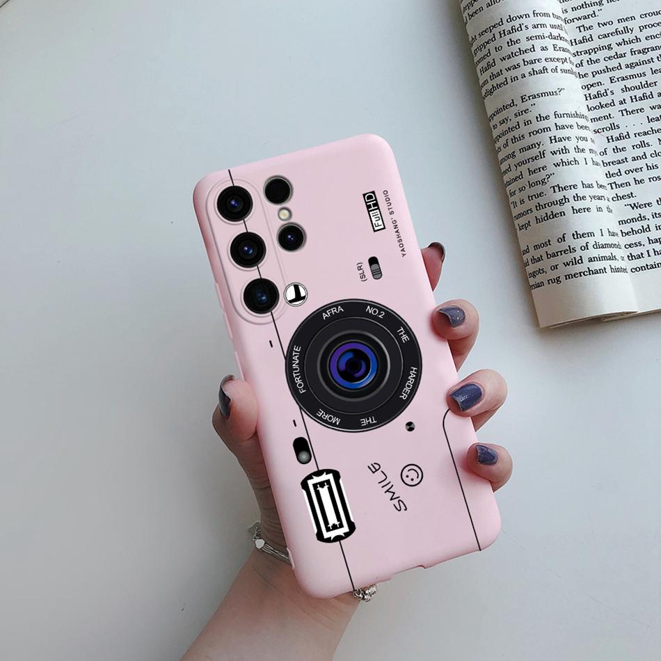 For Samsung Galaxy S24 Ultra Case S24 Plus Sunflower Girl Painted Soft Silicone Phone Case For Samsung S24 Ultra S 24 S24+ Shell