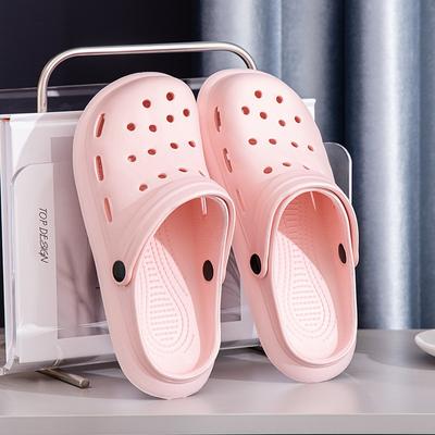 Hole Shoes Summer Thickened Garden Shoes Men and Women Drifting Shoes Beach Shoes Sandals and Slippers