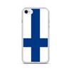 Phone Case – Flag of Finland – Compatible iPhone 8 – Soft Case – Resistant and Shockproof - Silicone - Pixelforma