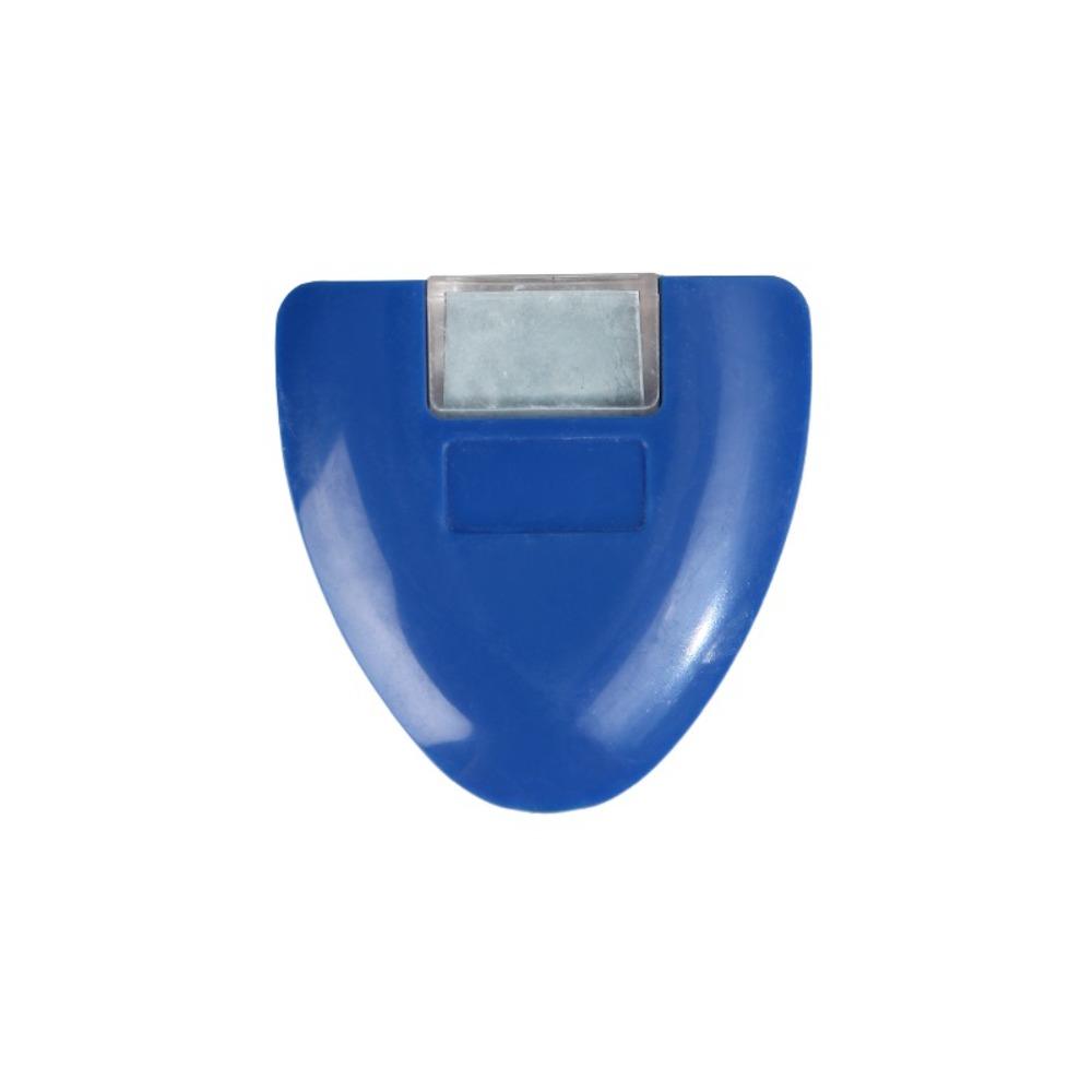 

Новое пластиковое треугольное меловое колесико, съемное, для самостоятельной разметки, мини-мел для портного, инструмент для шитья синий