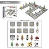 Digou Ice & Snow Park Diamond Pattern Magnetic Building Blocks for Kids