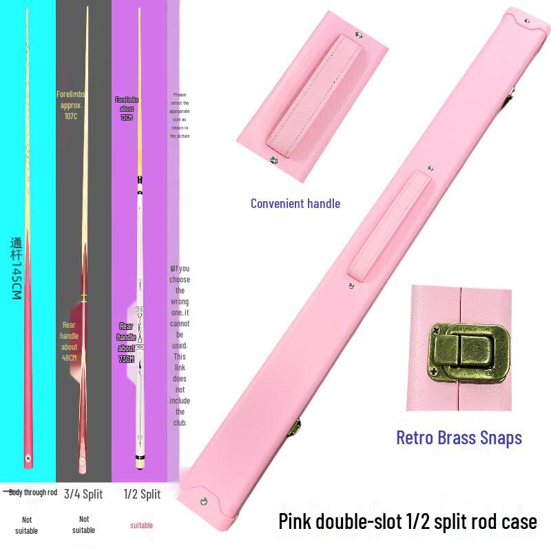 Multi-functional Anti-Collision Billiard Cue Case