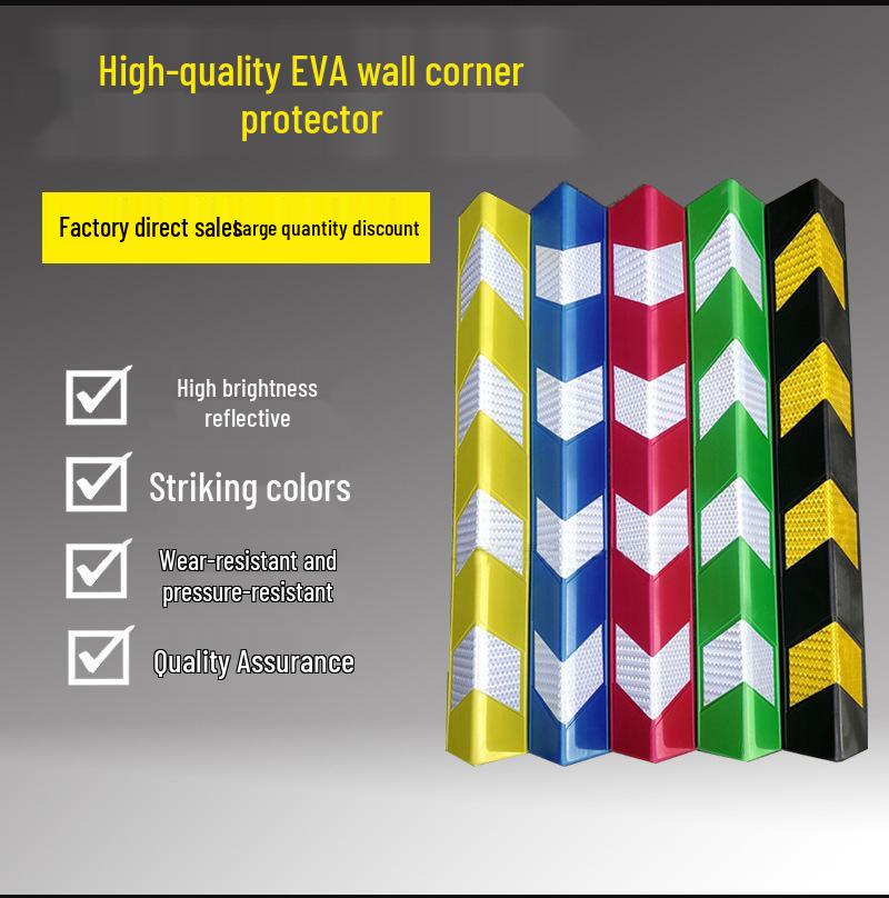 Reflective EVA Foam Corner Protector Strip for Garage