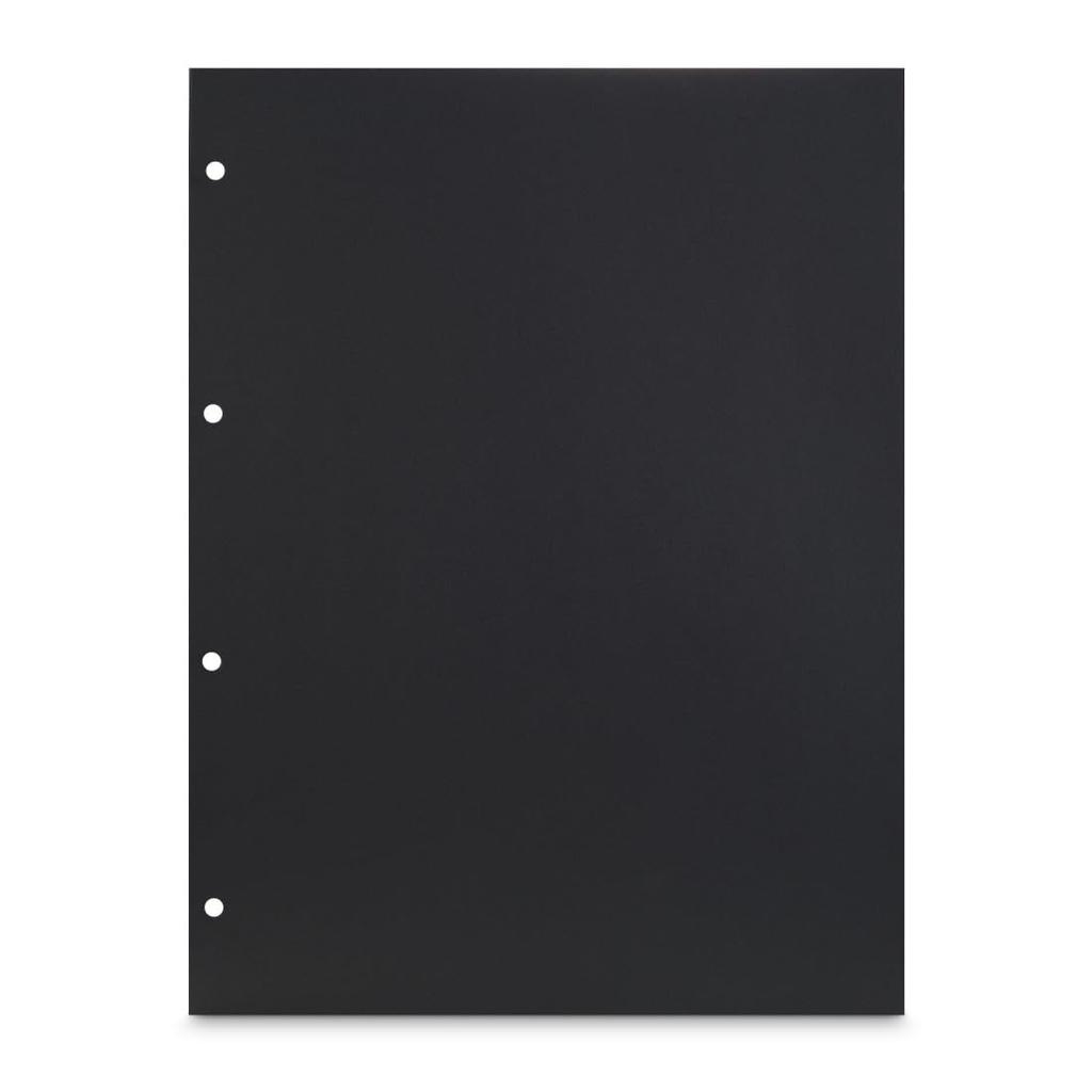 Hama Germany Photo X 31 25 Black Cardboard, 23.3 Cm, Punched, Sheets,