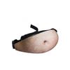Aninako Dad Large Capacity Waist Waist Pouch for 3D Beer Belly Fat Belly Funny Leather Pouch with Small Item Bag, Bag, Dad, Print, Anti-Theft,
