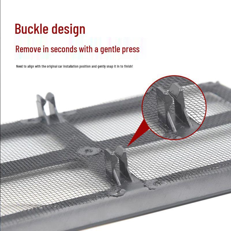 Model Y Hood Air Intake Insect Screen - Full Coverage Mesh Cover