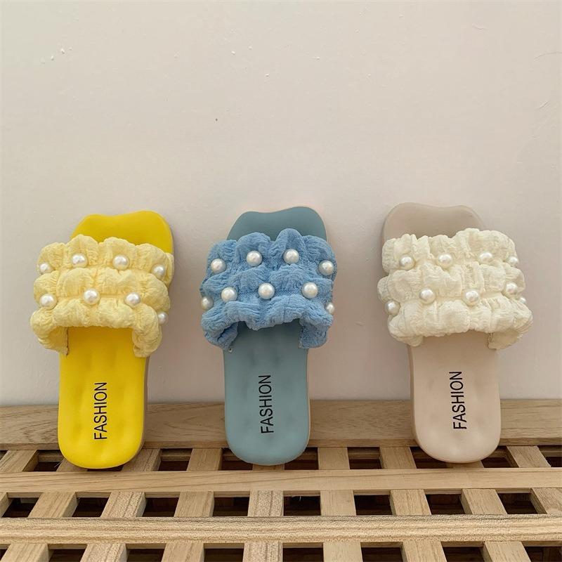 Children's Slip-on Soft-soled Anti-slip Shoes, Versatile, Casual and Breathable, Girls' Sandals