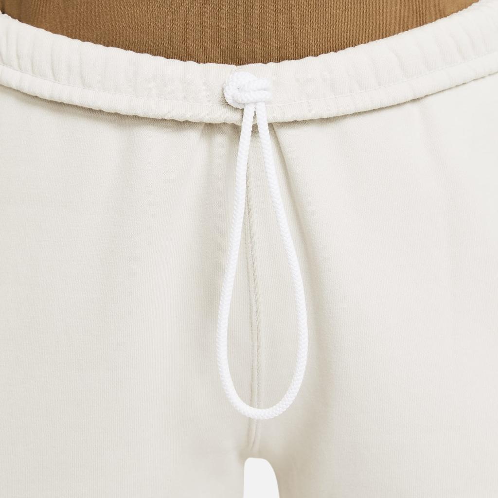 Nike Knitted Sweatpants Women's Beige Moderate Cuffed Pants CW5565-072