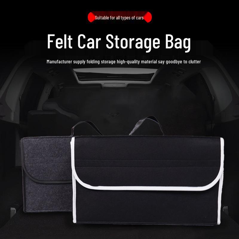 Foldable Car Trunk Organizer Storage Box for Car Interior and Home