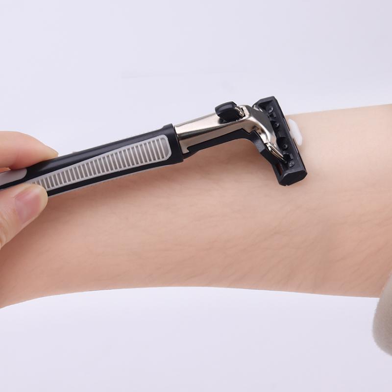 Manual Shaver Double-layer Portable Razor For Men