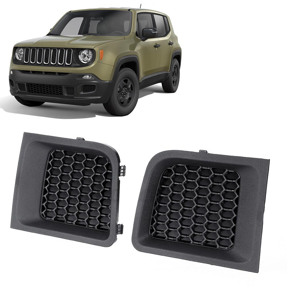 ABS Grille Insert Bumper Insert Cover Car Appearance Upgrade Replace OE Number 5XB62LXHAA For Jeep For Renegade