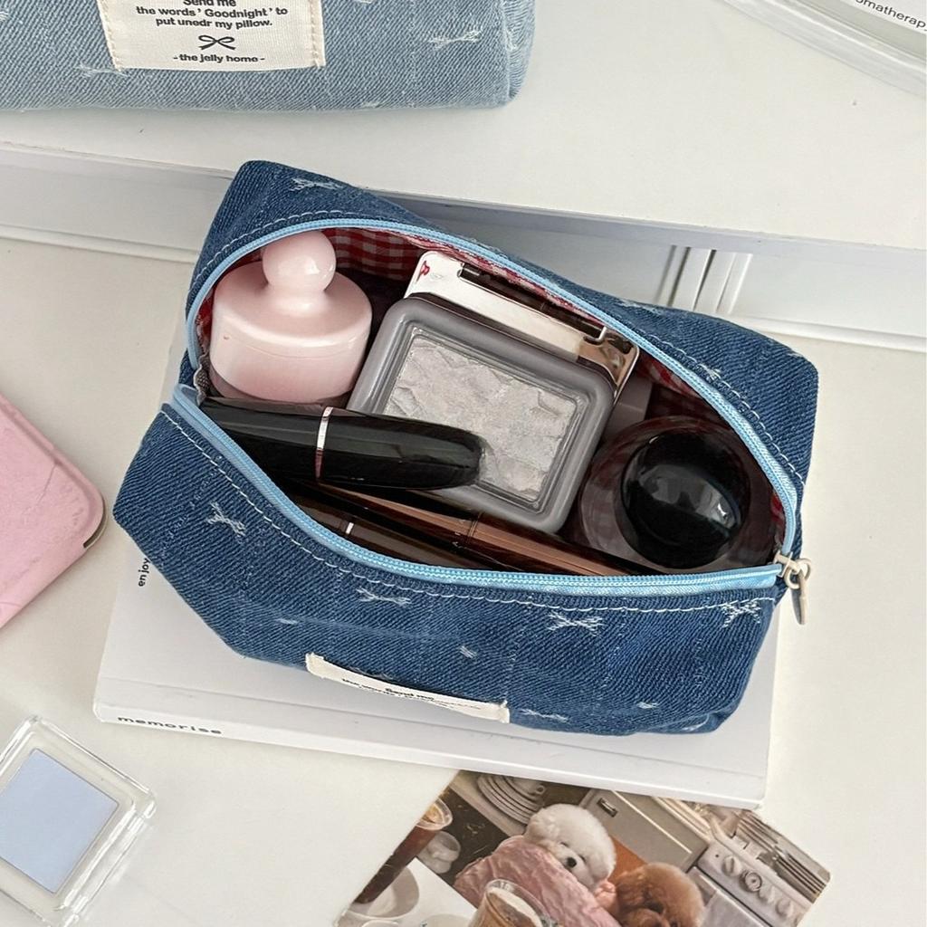 Large Capacity Women's Cosmetic Bags Cases Casual Ladies Small Storage Bag with Zipper Female Travel Clutch Bag Small Handbags
