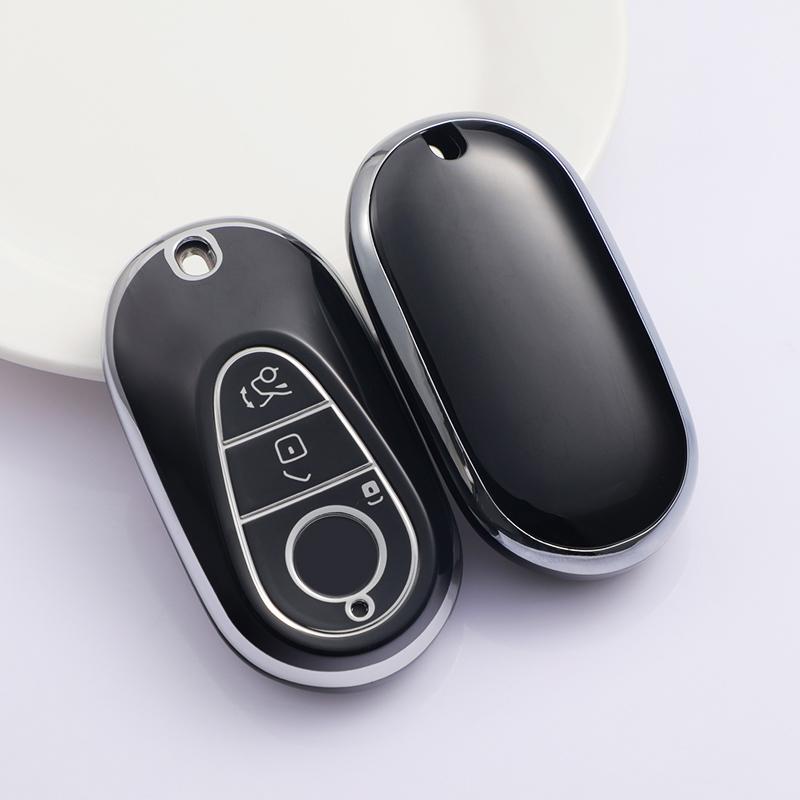 Tpu Remote Car Key Case For Mercedes Benz C S Class W206 W223 S350 C260 C300 S400 S450 S500 Fashion Key Holder Protector