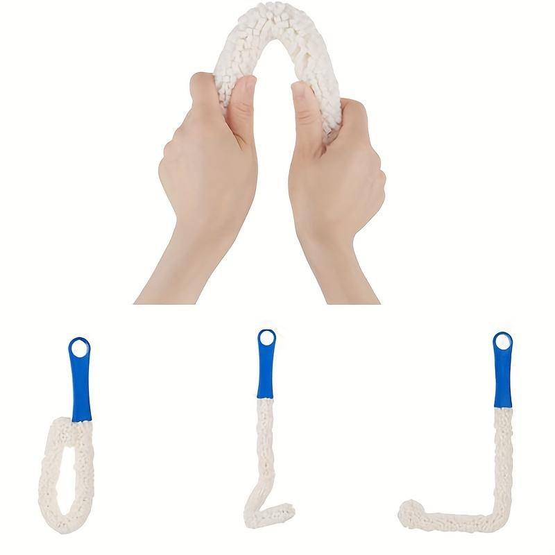 1 Stück, EVA-Reinigungsbürste für Weindekanter – beliebig gebogene Rotweinbecherbürste für Kelche und Wasserpfeifen – einfach zu verwendendes und wirksames Reinigungswerkzeug