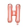 Skinny 32-Inch Rose Gold Letter Balloon Birthday Party Decoration Aluminum Film Balloon Silver Gold Helium Floating In The Air