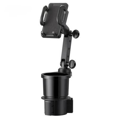 360 Rotation Car Cup Holder Mount Expander with Cell Phone Holder Auto Interior Accessory Smartphone Support for Vehicle Interio