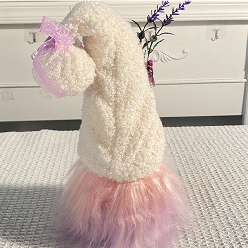 Lavender Gnomes Plush Scandinavian Tomtes Dwarf Swedish Gnomes Ornaments Home Table Valentines Day Decoration Gift