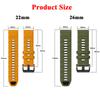 Nouveau Bracelet de Montre en Silicone QuickFit 22mm 26mm pour Garmin Fenix 8 Pro 8 47mm 51mm E 7 7X 6 6X/Tactix/Quatix/D2 Mach 2 Pro/Epix
