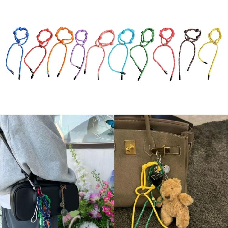 Relationship Bonding Couple Bracelet Nylon Rope Braided Handchain Adjustable Handwoven Wristchain Unisex Jewelry