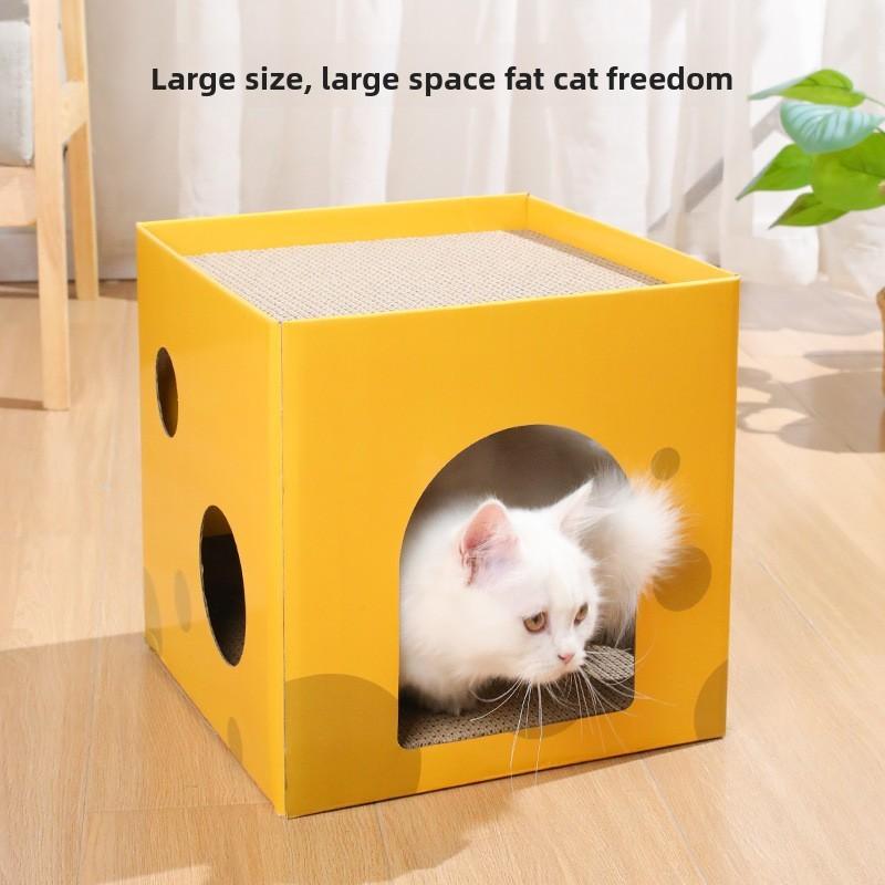 Pet Friendly Corrugated Cat Scratch Toy For Cats And Kittens With Gift Use