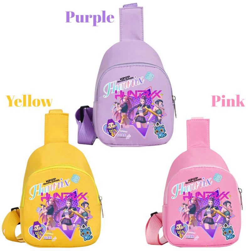 For kpop Shoulder Backpack Chest Bag K-pop Diagonal Cartoon Student Classic Lightweight Girly Gift Storage travel crossbody bag
