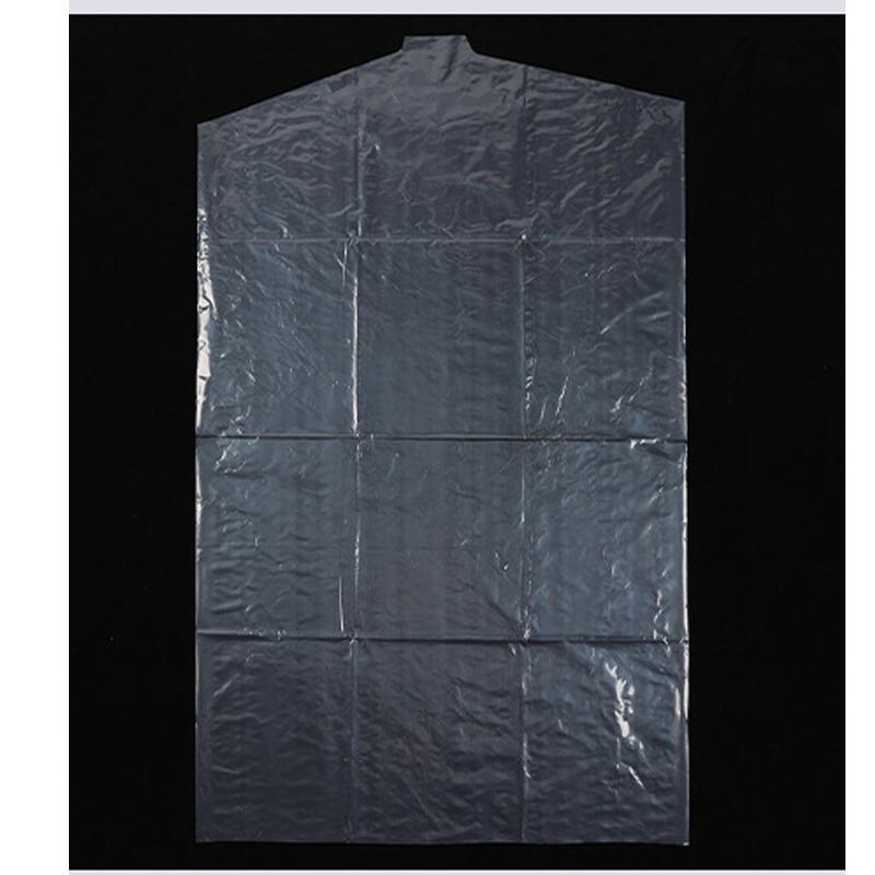 Thicken Transparent Plastic Clothing Dust Covers Hanging Suit Coat Dust Bags Reusable Wardrobe Storage Moisture-proof Bag Clothing Protective Cover