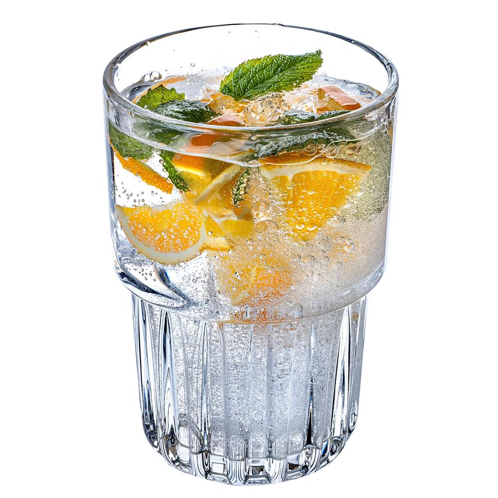 KADAX 4x Glasses For Cold Drinks 320ml Drinks Water Set of Glasses