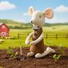 Legmic Plush dolls Stuffed Animal Cartoon Kids Toys for Girls Baby Birthday Christmas Gift Cute mouse plush toys 29cm lovely