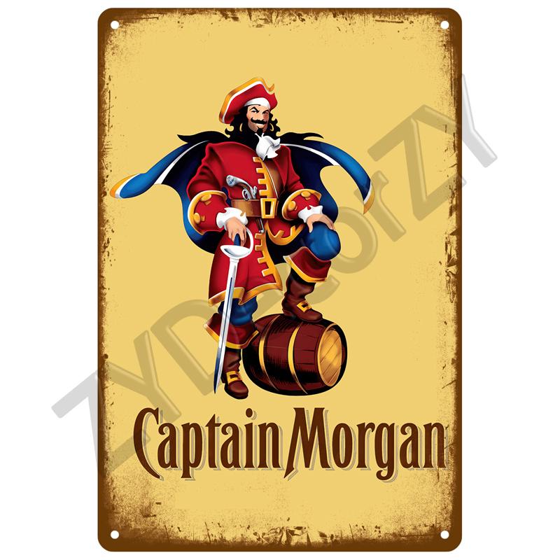 Vintage Posters Cocktail Tin Sign Plaque Metal Sign Plate Decoration Wall Art Home Decor For Bar Pub Club Man Cave Iron Painting