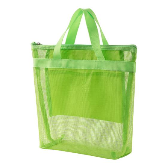 Item Storage Reusable Convenient Transparent Visible Toys Cosmetic Mesh Storage Bag Organizer Pouch Travel Storage Bag