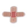 10pcs Brown Iron On Patch Bandage Design Applique Patch Funny Embroidered Patch  For Clothing Repair