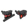Bike Disc Brake Caliper Quiet High Strength Lightweight Aluminum Alloy Front and Rear Bike Disc Brakes for 140mm