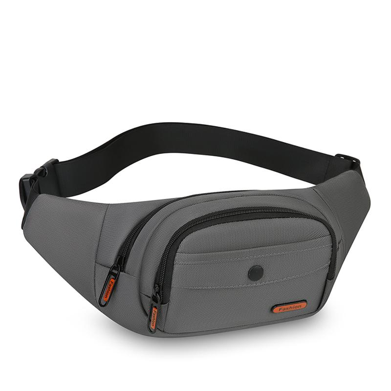 Multi-functial Outdoor Sports Waist Bag for Men and Women, Large Capacity, Simple and Fashiable, Single Shoulder Bag, Portab