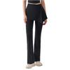 Detachable Two-Piece Yoga Skirt and High-Waisted Flared Pants Set for Women