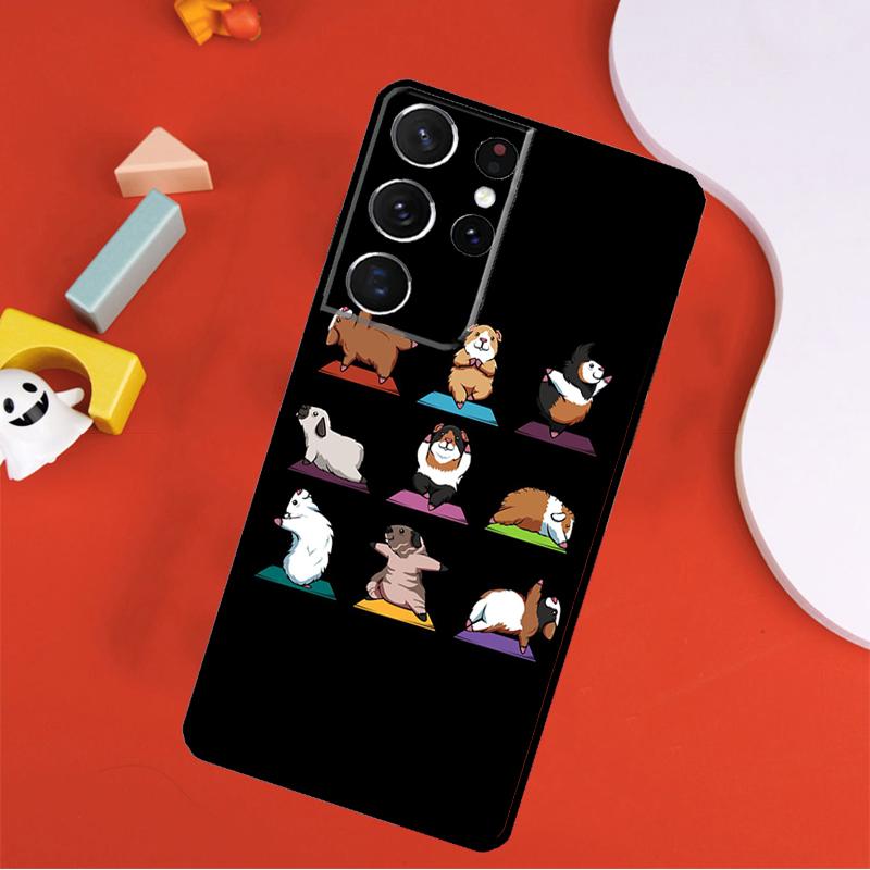 

Funny Guinea Pig Phone Case For Samsung Galaxy S25 Ultra S9 S10 S20 S21 FE S22 S23 S24 Plus S24 Ultra Cover Galaxy S24 Plus