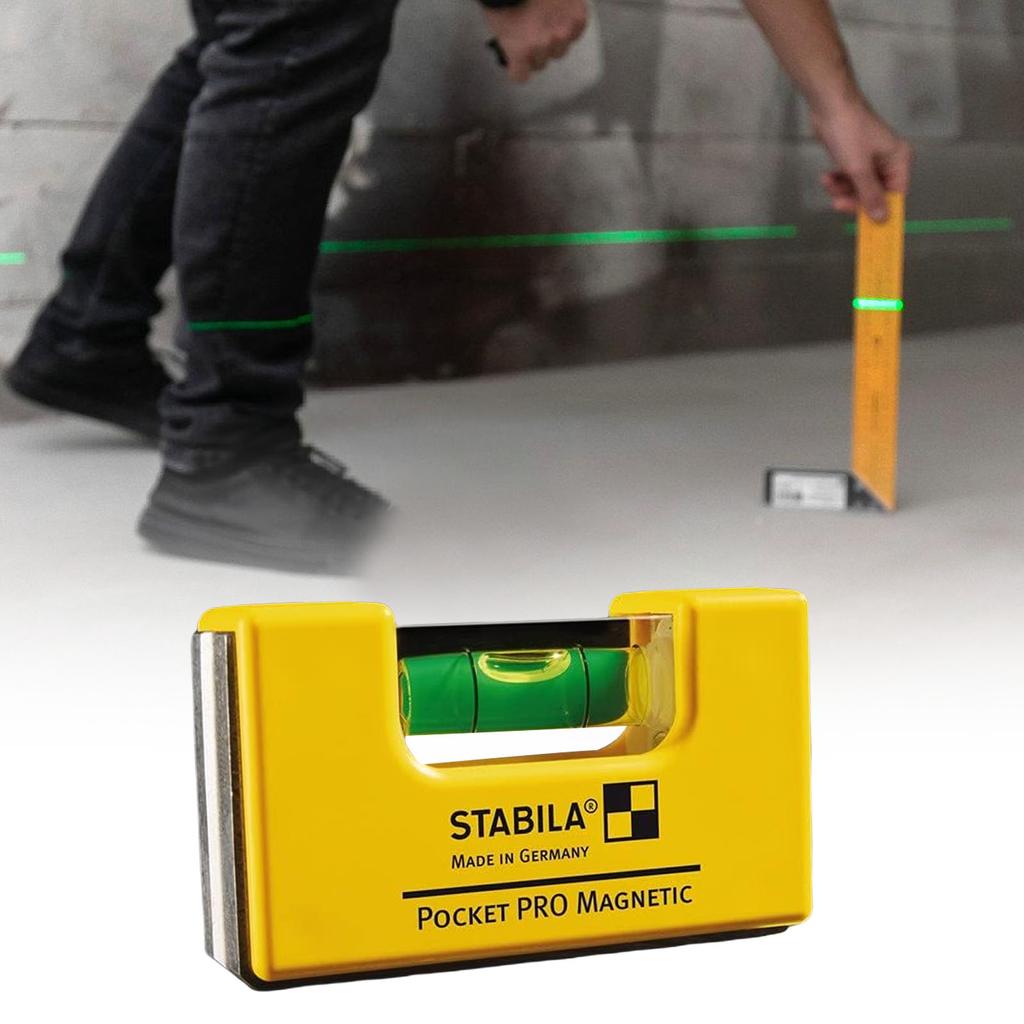 High Precise Magnetic Level Tool Instrument With Easy to Read Indicators Suitable For Home DIY Projects & Metal Surfaces