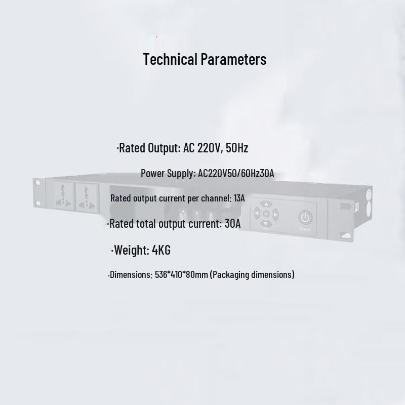 TAKSTAR EPO-802P 8-Channel Power Sequencer