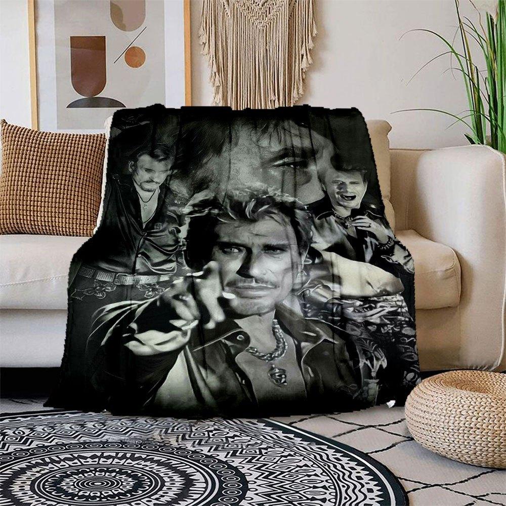 

Edgar Allan Poe: The Raven Art Print - Gothic Literature Poster Blanket Flannel Throw Blanket for Sofa, Bed, Travel, Camping, Office, Couch 150x180cm