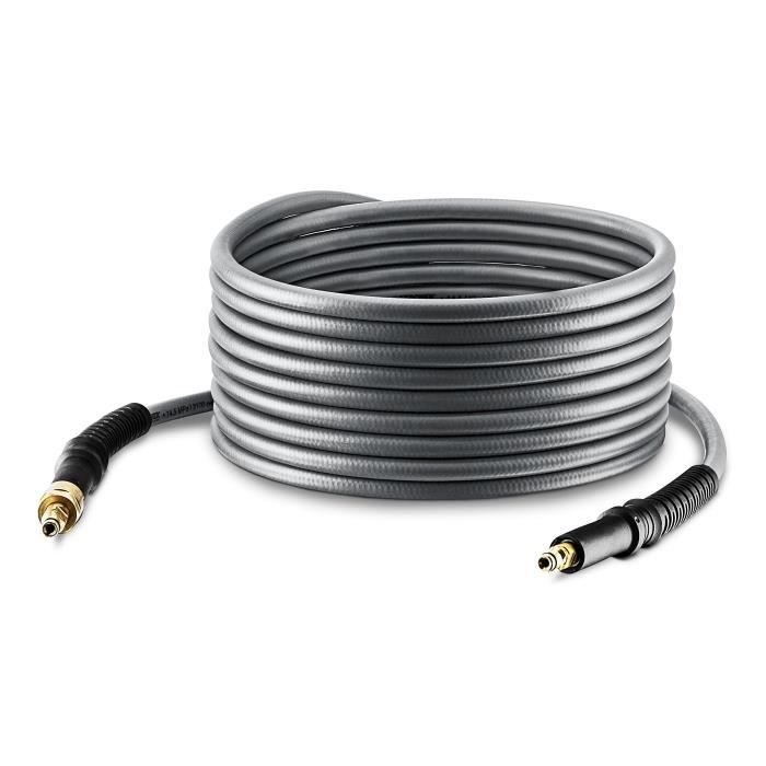 Tuyau flexible haute pression Premium Flex Anti Twist 10 m pour nettoyeurs Kärcher K2 à K7 avec Quick Connect