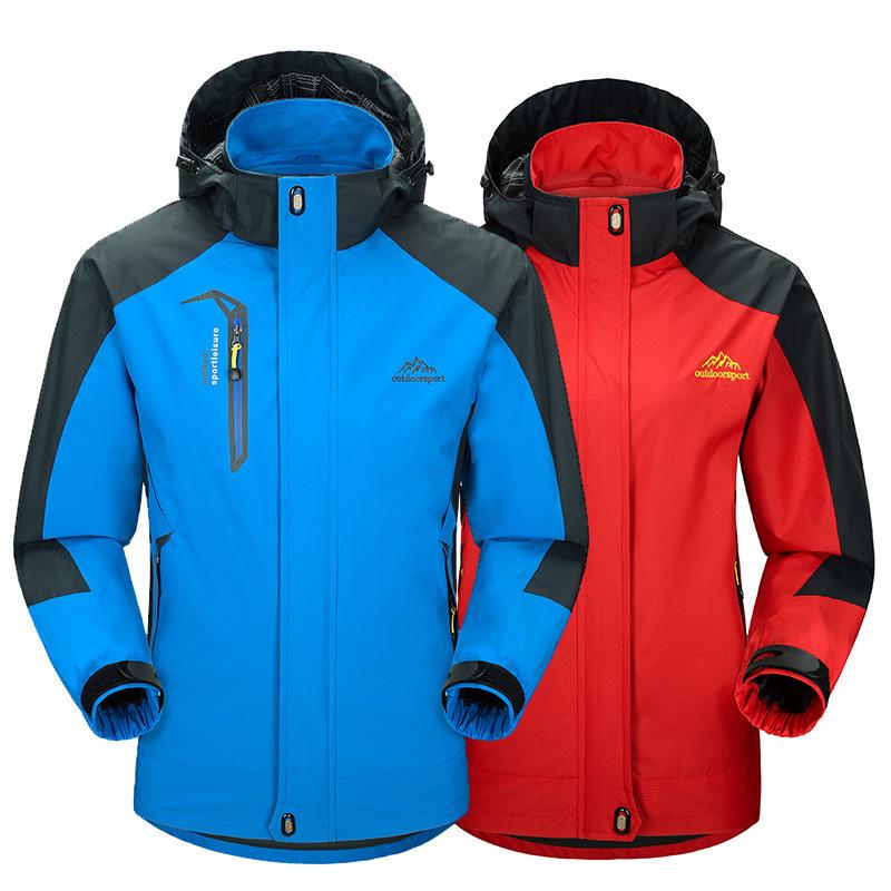 Spring Windproof & Waterproof Single Layer Jacket for Outdoor Sports - Men's & Women's Hiking Outerwear