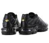 Nike Air Max Plus TN Leather - Triple Black - Herren Sneakers Schuhe Schwarz AJ2029-001 ORIGINAL