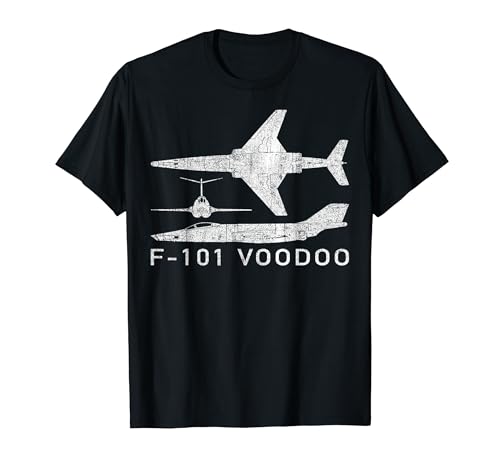 F-101 Voodoo Supersonic Jet Fighter T-Shirt Gift Tee