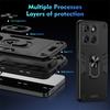 Military Grade Shockproof Case for Motorola Moto G67 G77 G17 Power Protective Cover Ring Stand Holder Fundas Coque