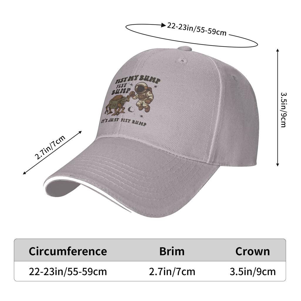 Rocky & Grace - Project Hail Mary - Fist My Bump Baseball Cap Fashion Sandwich Caps Men Women Adjustable Hats Cap Outdoor