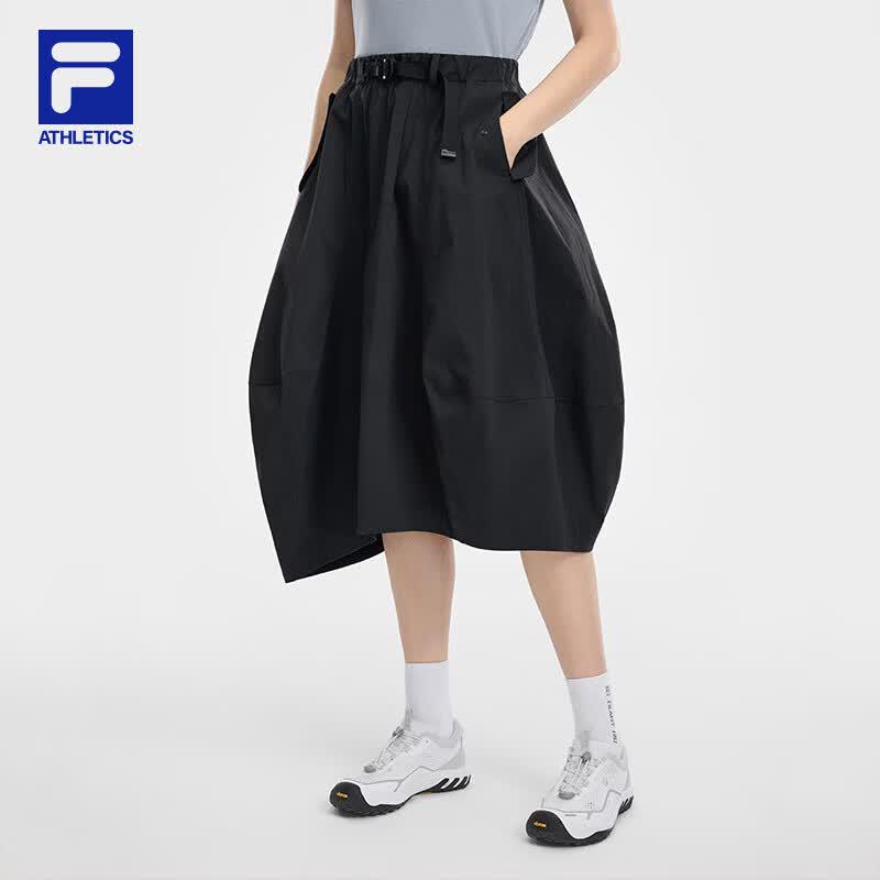 Женская асимметричная тканая юбка FILA M
